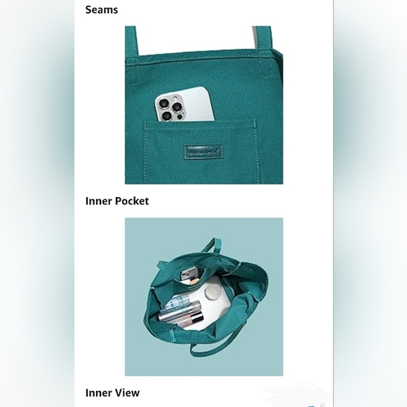 See Updated listing Max offer's Hello Weekend Pink Word print Large Totebag - Picture 11 of 15